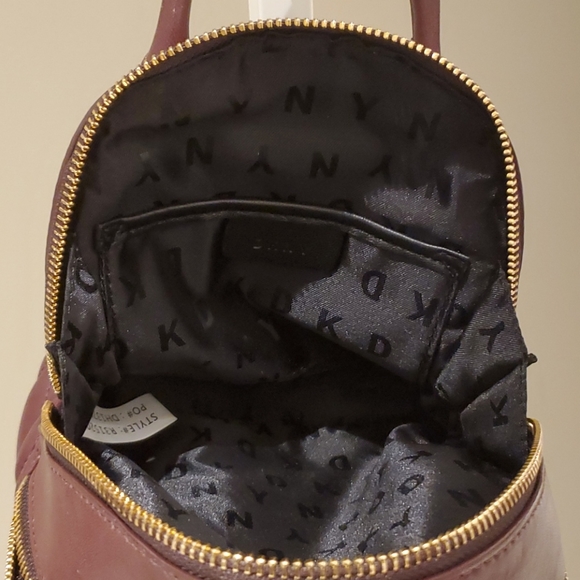 DKNY Lara Quilted Leather Mini Crossbody NWT - Picture 6 of 10